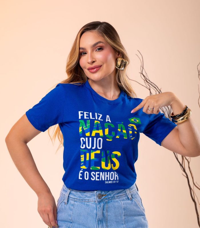 T-shirt |"Feliz a Nação"