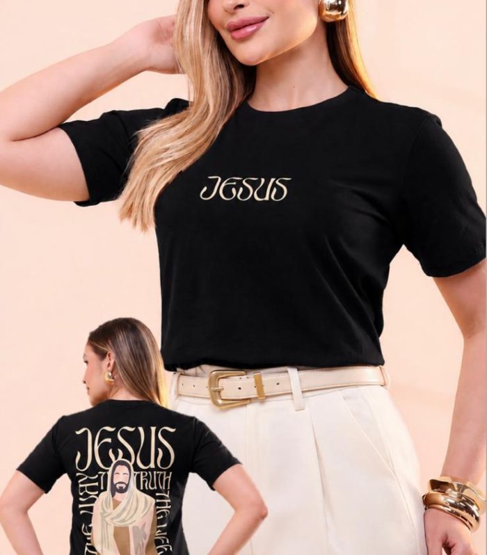 T.shirt Jesus Frente/verso